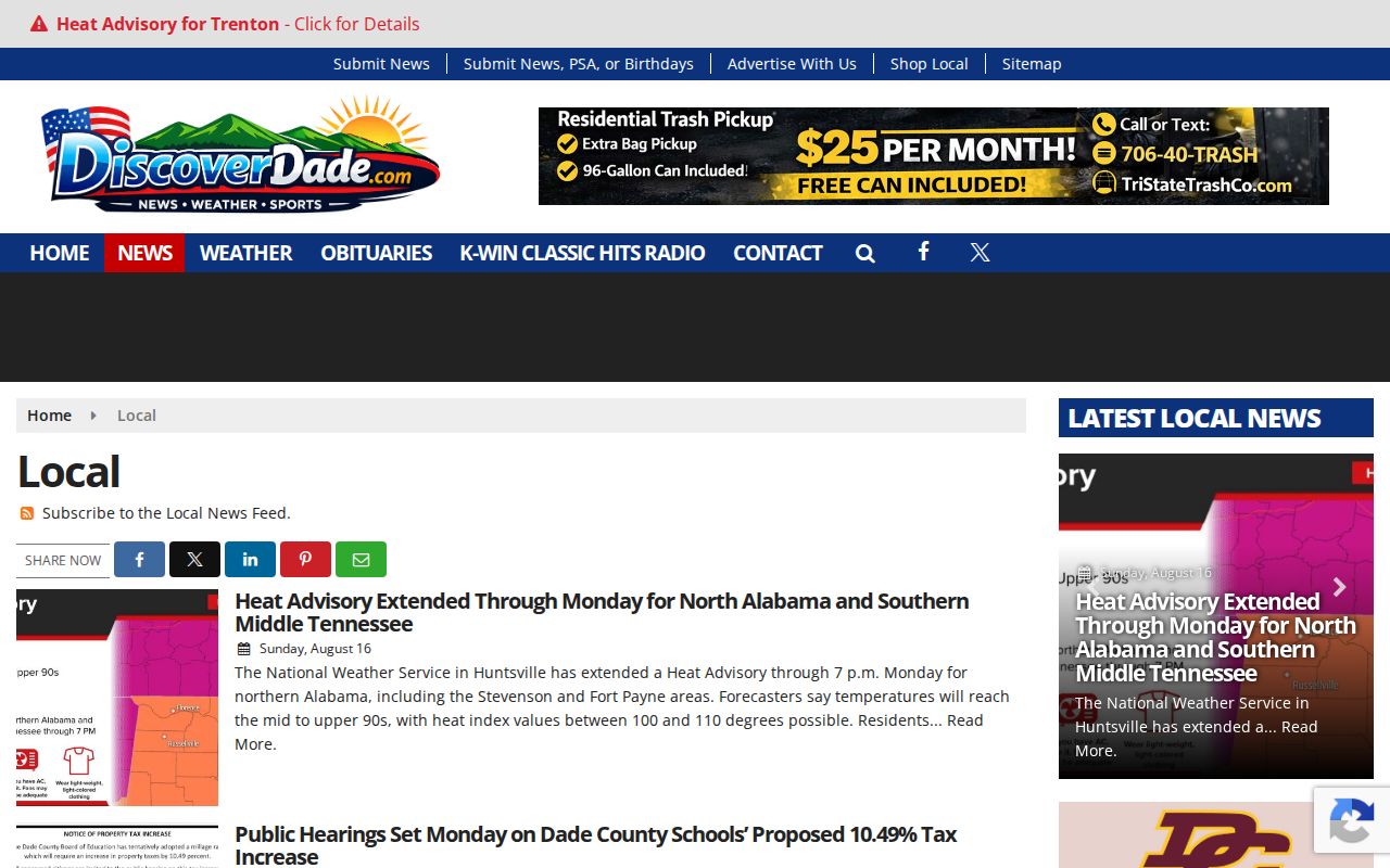 Discover Dade local Dade County crime news index